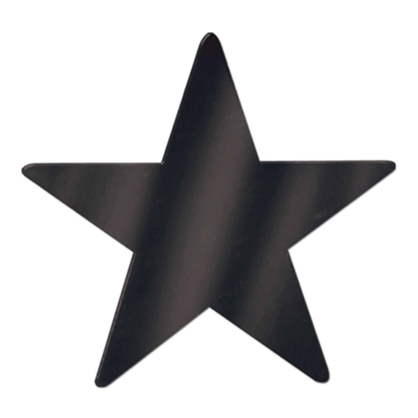 Foil Star Cutout - Black