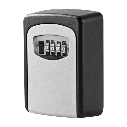 Key Lock Box Keys Storage Lock Box with 4 Digits Combination Resettable Codes