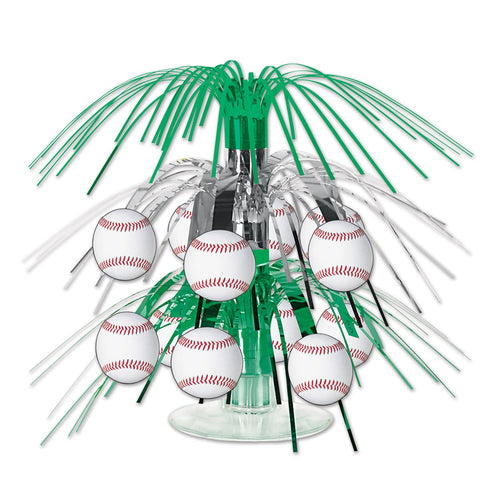 Beistle Baseball Mini Cascade Centerpiece | Party Supply | Decoration