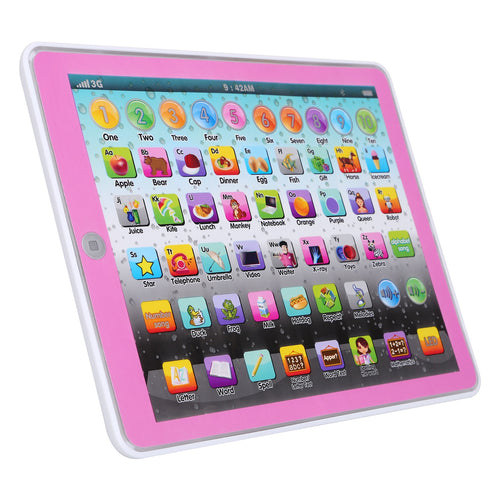 Kid Baby Toddler Tablet Toy Educational Learning Study Tablet Pad Gift for 7296