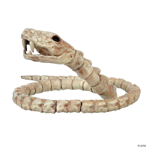 12 1 4 Slithering Snake Plastic Skeleton Halloween Decoration
