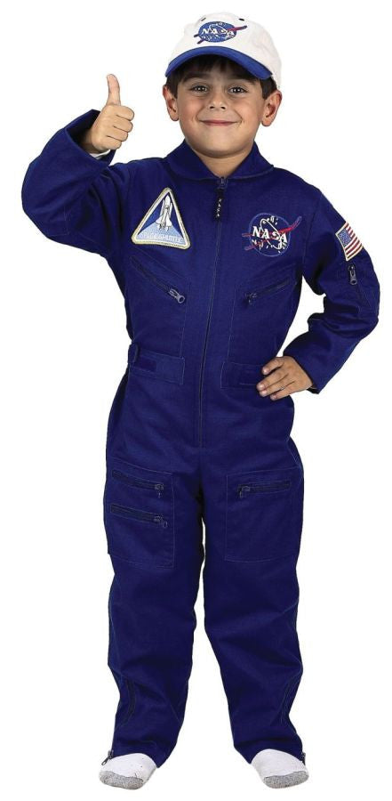 Boys NASA Astronaut Flight Suit Costume