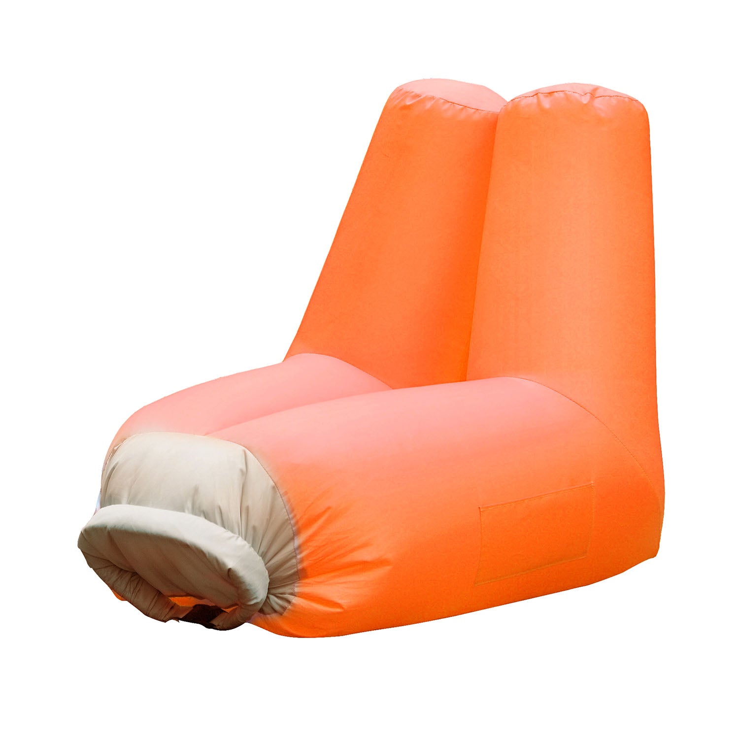 Inflatable Lounger Air Sofa Chair Couch w/ Portable Organizing Bag Waterpro 1108