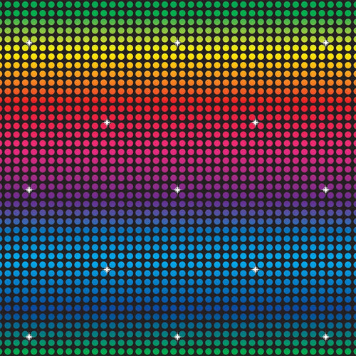 Beistle Disco Backdrop - 70's | Party Supply | Decoration