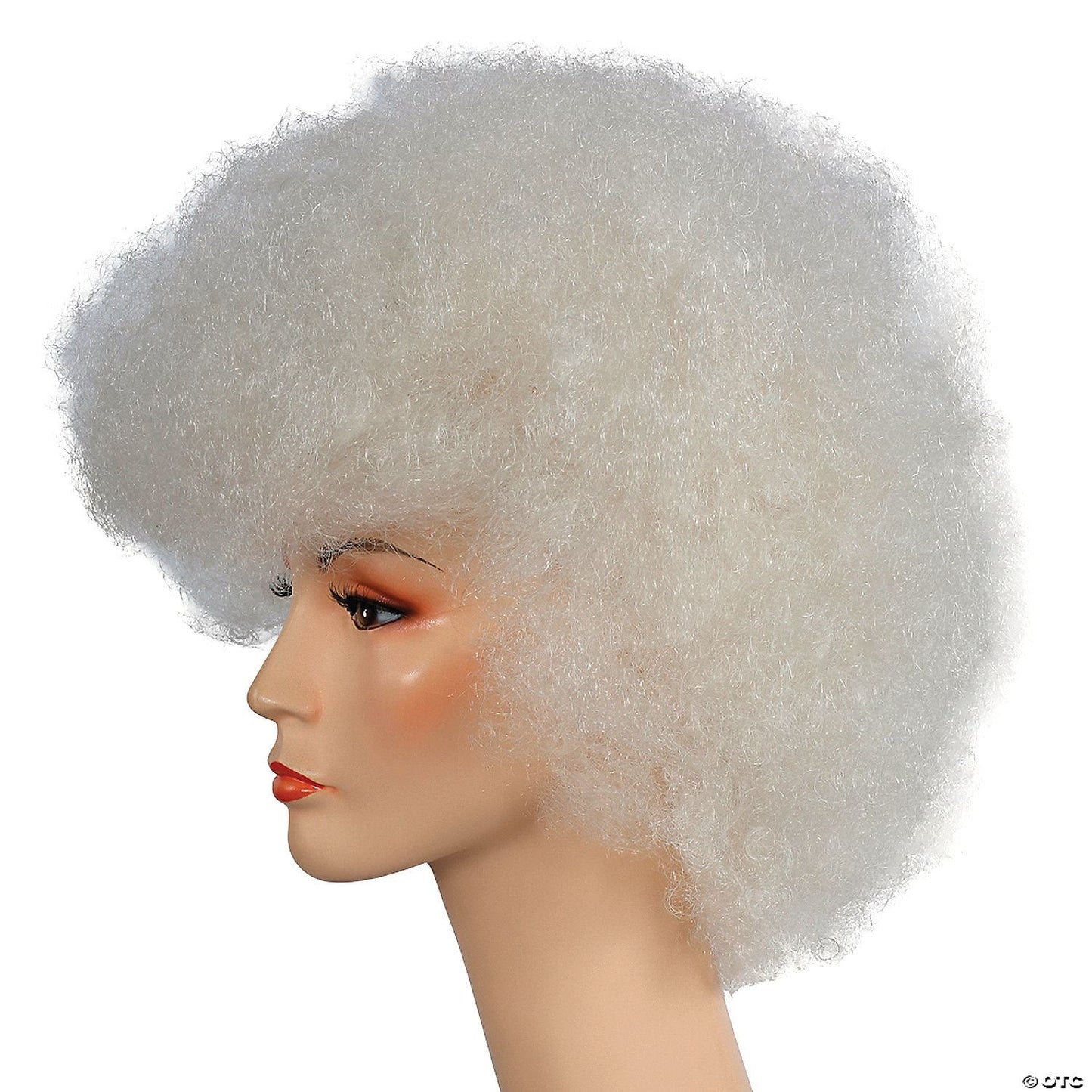 Mens | Adult Afro Wig Deluxe White