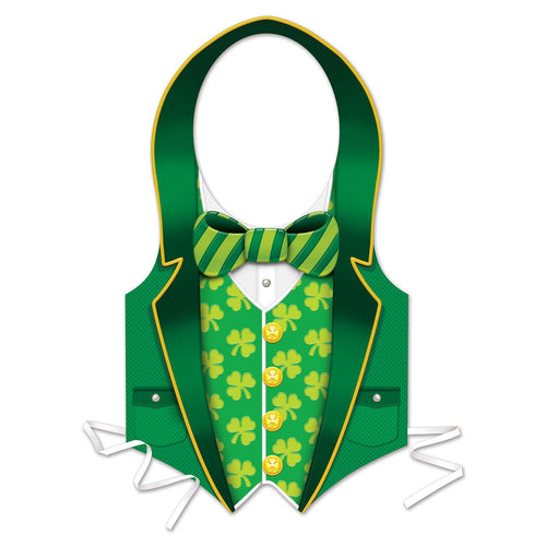 Beistle St Patrick Vest - St. Patricks | Party Supply | Decoration