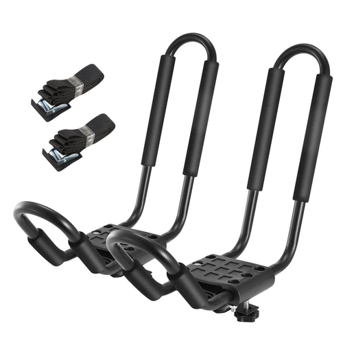 Title: 1 Pair Universal J-Bar Kayak Carrier 220LBS Load Heavy Duty Canoe Car