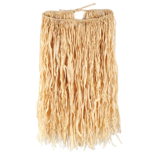 Beistle Deluxe Raffia Hula Skirt (Adult Natural) - Luau | Party Supply