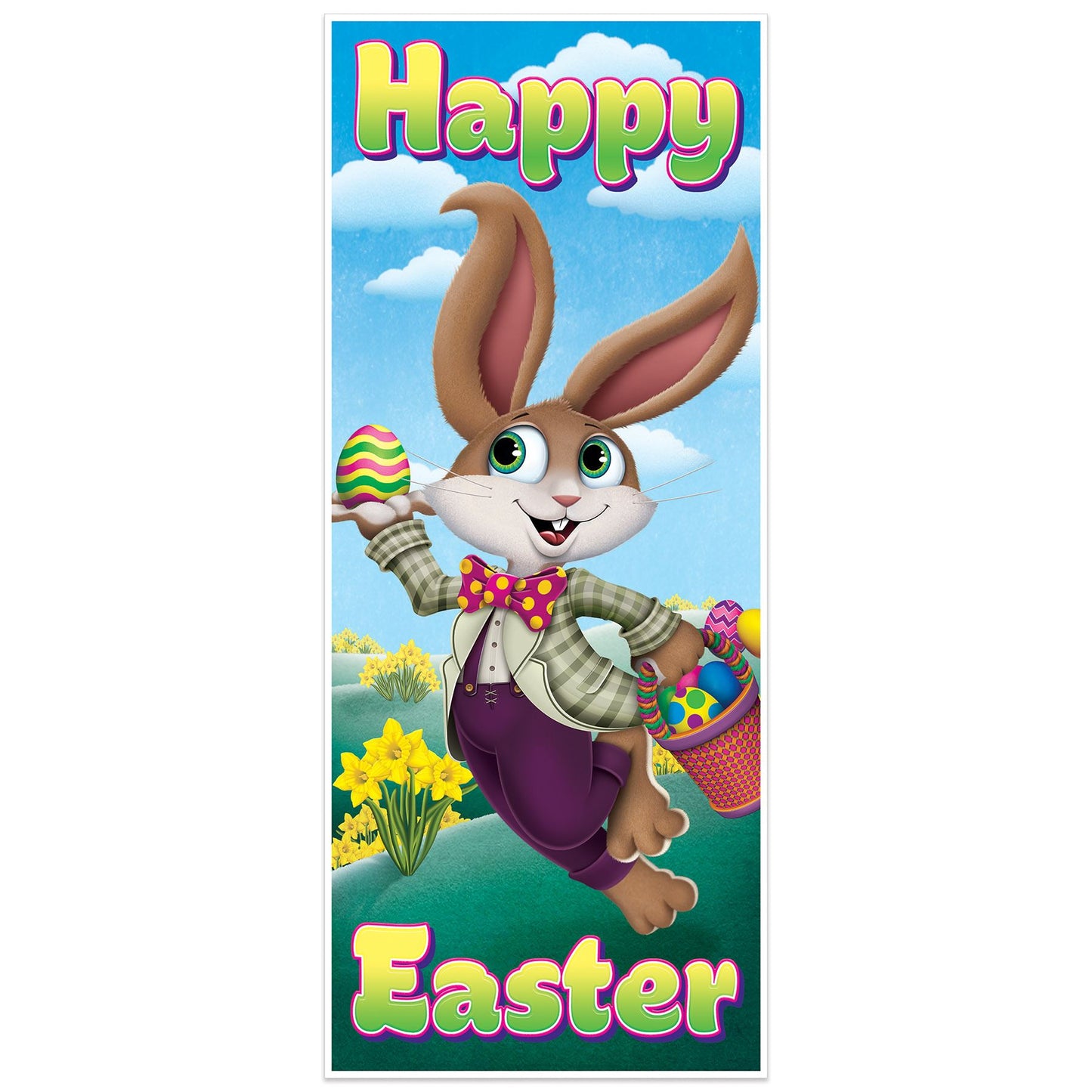 Beistle Easter Door Cover | Party Supply | Decoration