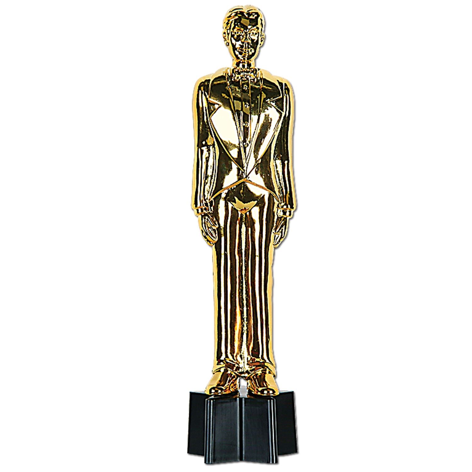 Beistle Awards Night Male Statuette - Party Supply Decoration for Awards Night