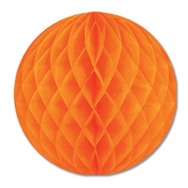 Beistle Orange Art-Tissue Ball - General Occasion | Party Supply | Decoration