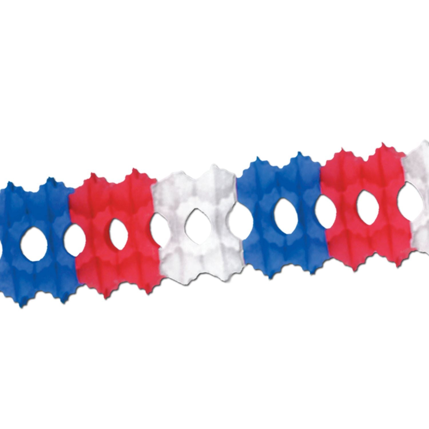 Beistle Red, White, and Blue Arcade Garland - Patriotic | Party Supply