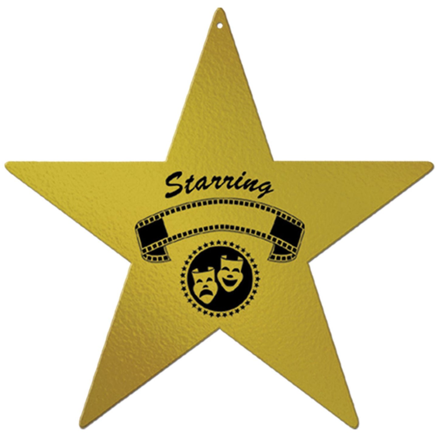 Beistle Gold Foil Awards Night Star | Party Supply | Decoration