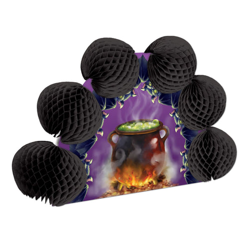 Beistle Cauldron & Bats Pop-Over Centerpiece - Halloween | Party Supply