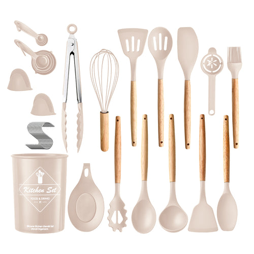 35Pcs Kitchen Cooking Utensils Set Spatula Set Baking Utensil Set Kitchen 9492