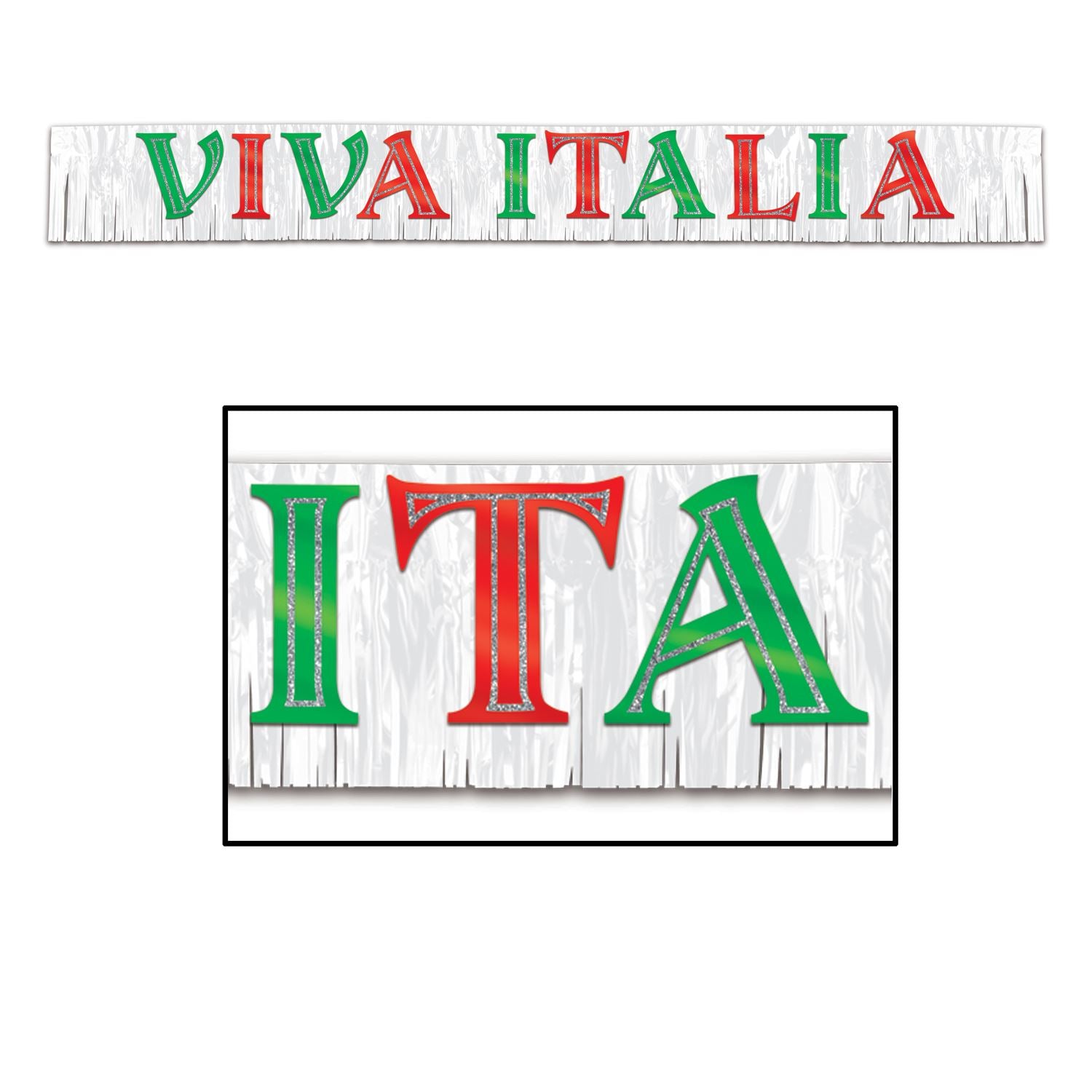 Beistle Viva Italia Banner - Italian | Party Supply | Decoration