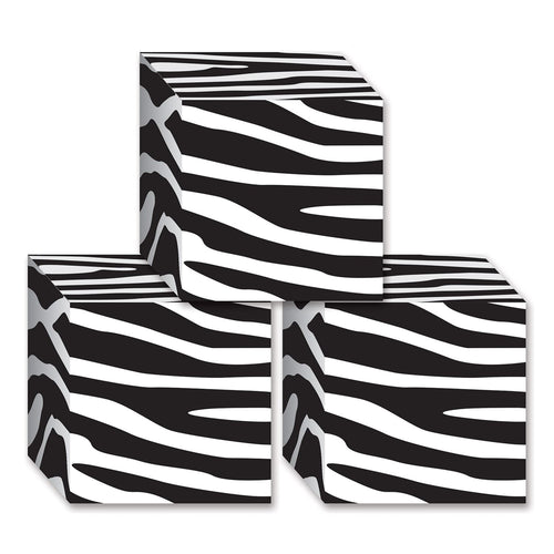 Beistle Zebra Print Favor Boxes - Jungle | Party Supply | Decoration