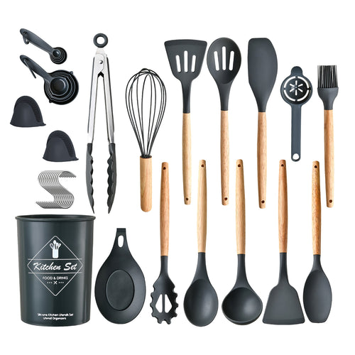 35Pcs Kitchen Cooking Utensils Set Spatula Set Baking Utensil Set Kitchen