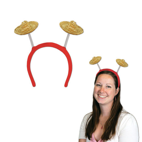 Beistle Sombrero Boppers - Fiesta/Cinco de Mayo | Party Supply | Decoration
