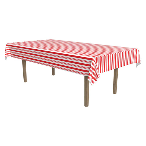 Beistle Striped Tablecover - Circus | Party Supply | Decoration