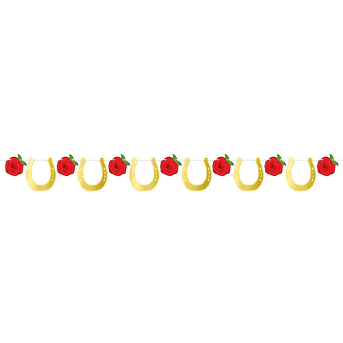 Beistle Foil Horse Racing Streamer - Derby Day | Party Supply | Decoration