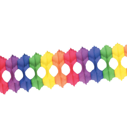 Beistle Rainbow Arcade Garland - General Occasion | Party Supply | Decoration