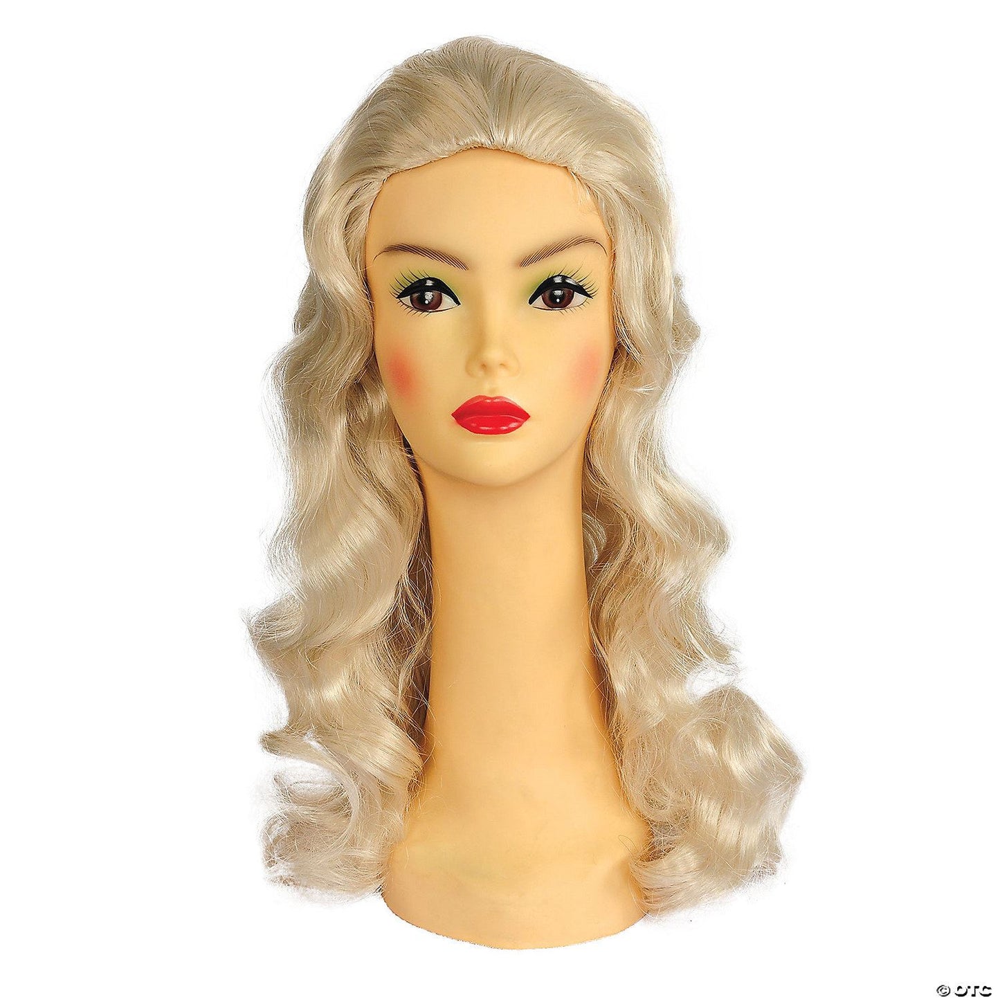 Deluxe Showgirl Wig | White