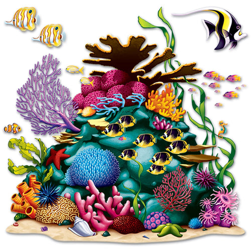Beistle Coral Reef Prop - Under The Sea | Party Supply | Decoration