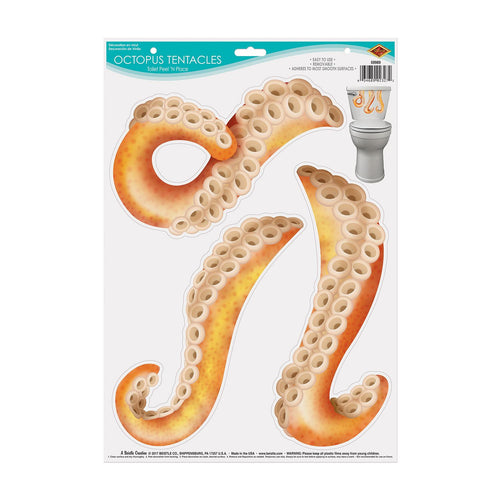 Beistle Octopus Tentacles Toilet Tank PNP - Under The Sea | Party Supply