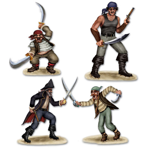 Beistle Dueling Pirate and Bandits | Party Supply | Decoration