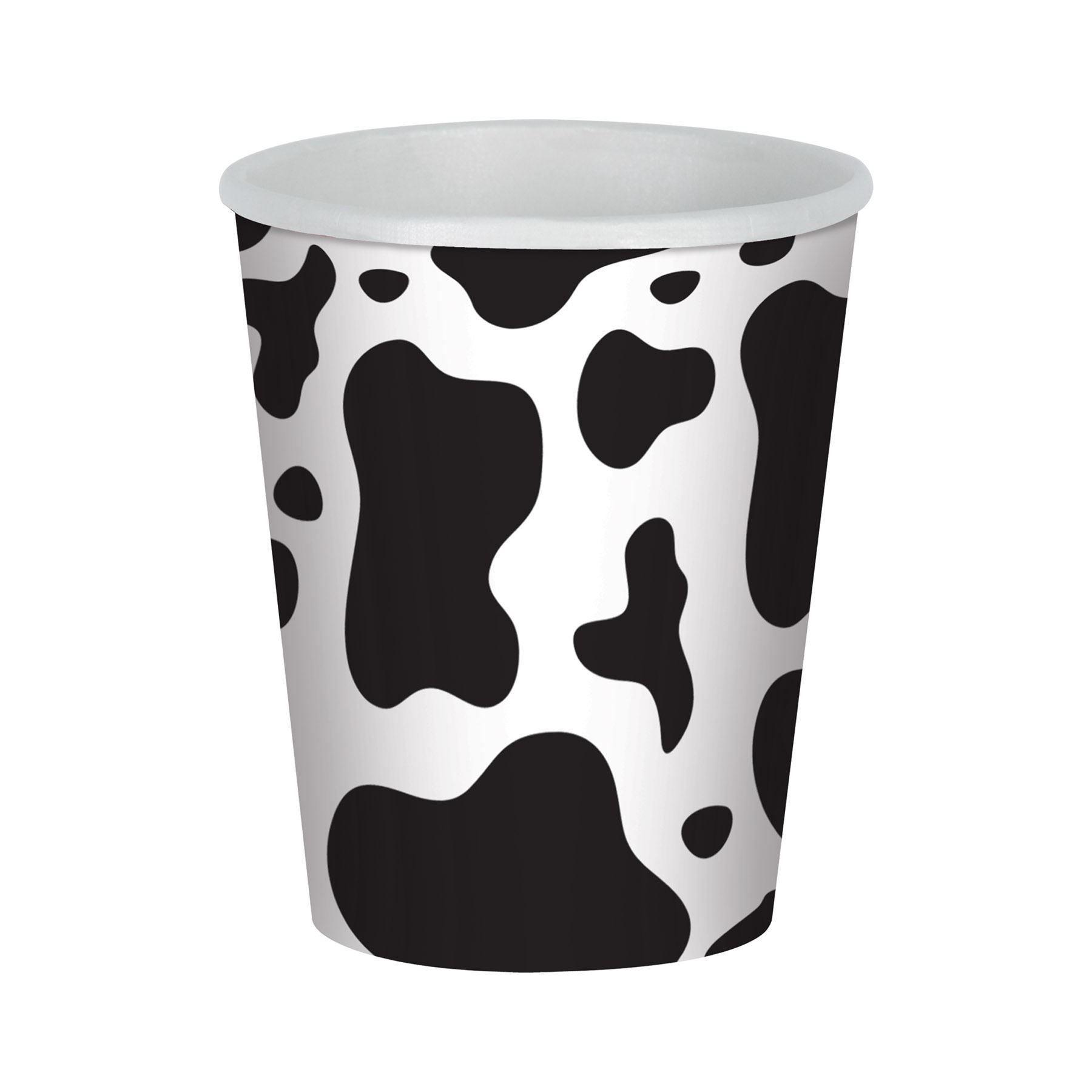 Beistle Cow Print Hot/Cold Cups - Farm | Party Supply | Decoration
