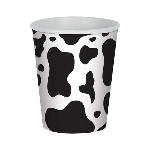 Beistle Cow Print Hot/Cold Cups - Farm | Party Supply | Decoration
