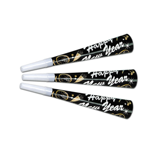 Beistle New Year Tymes Horns - New Years | Party Supply | Decoration