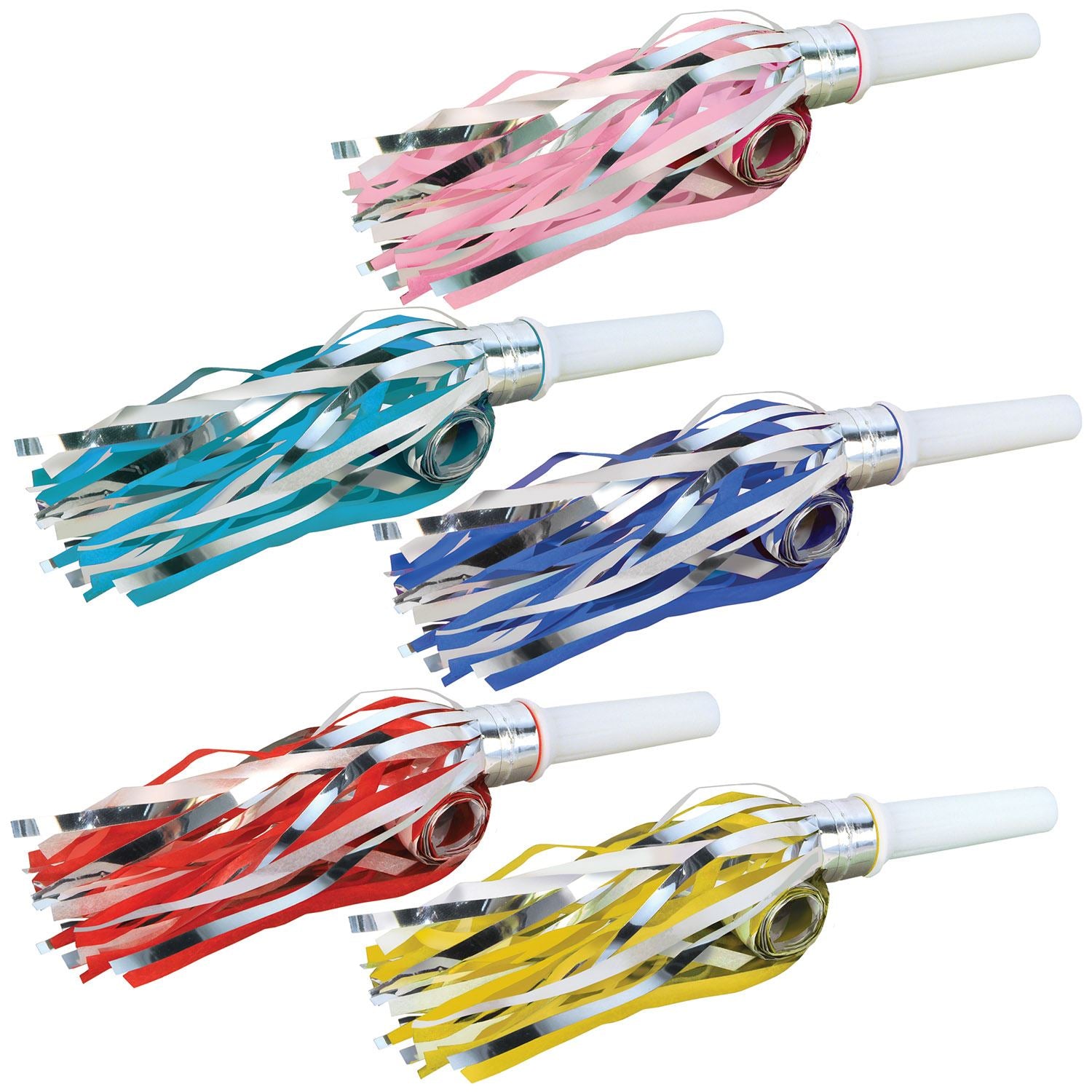 Fringed Party Blowouts Bulk Pack of 100