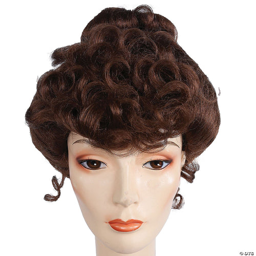 Girls | Gibson Girl Wig Brown Red 30 | Brown/Red