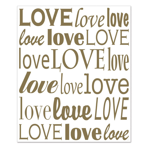 Beistle "Love" Insta-Mural - Wedding | Party Supply | Decoration