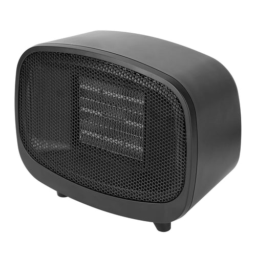 Small Electric Space Heater Portable Mini PTC Ceramic Space Heater Fan w/