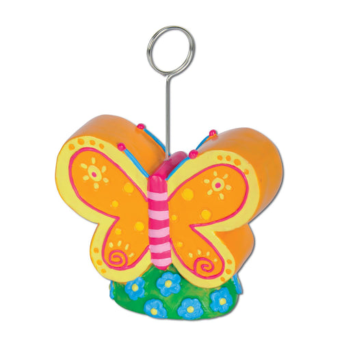 Beistle Butterfly Photo/Balloon Holder - Spring/Summer | Party Supply