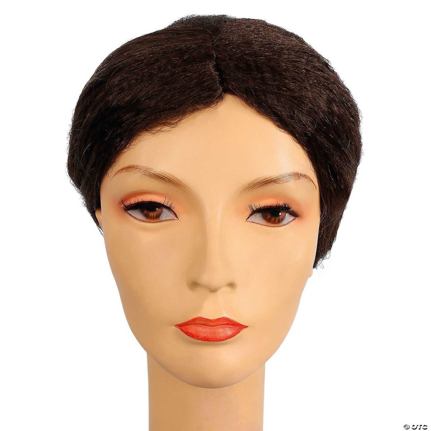 Womens Brown Bargain Elderly Wig