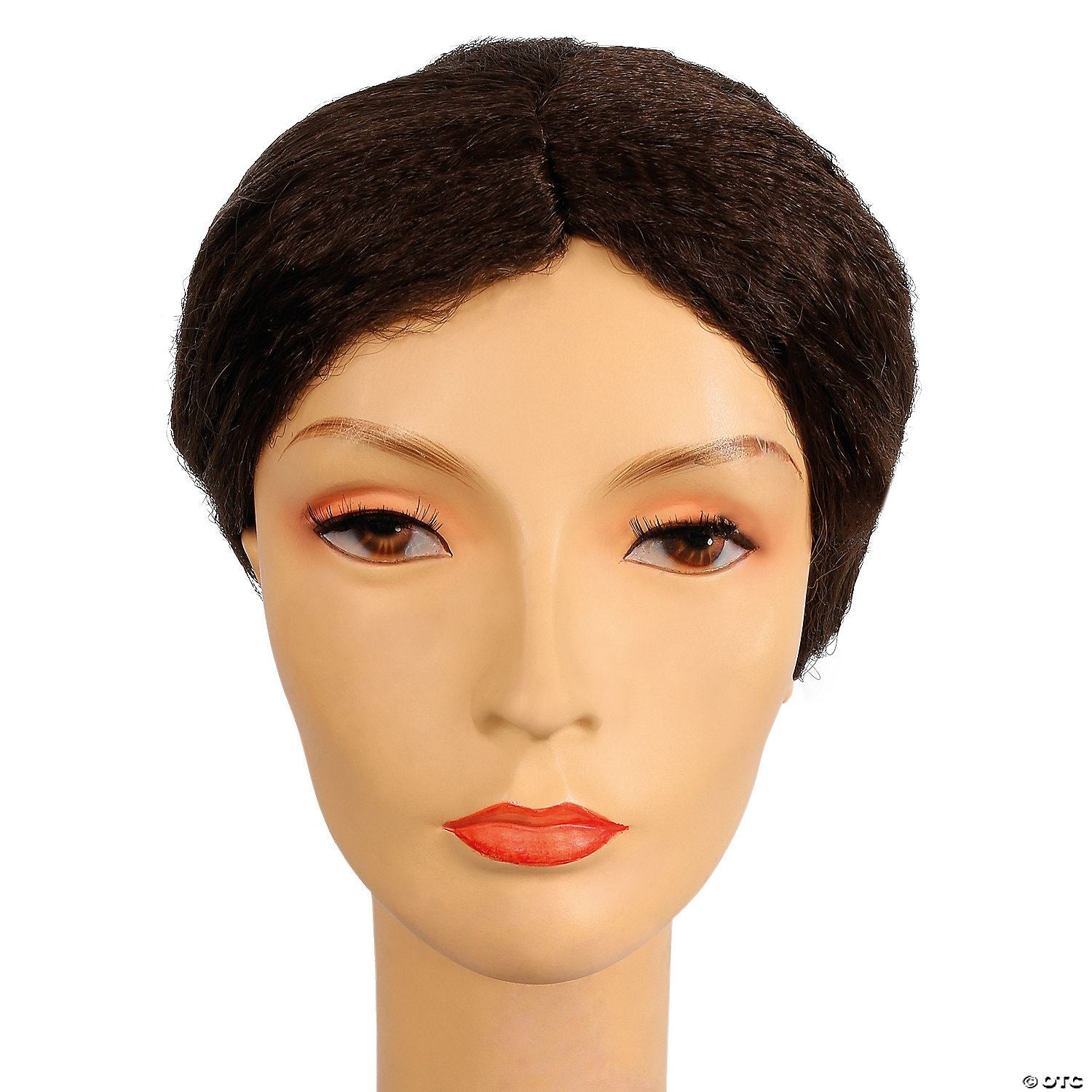 Womens Brown Bargain Elderly Wig