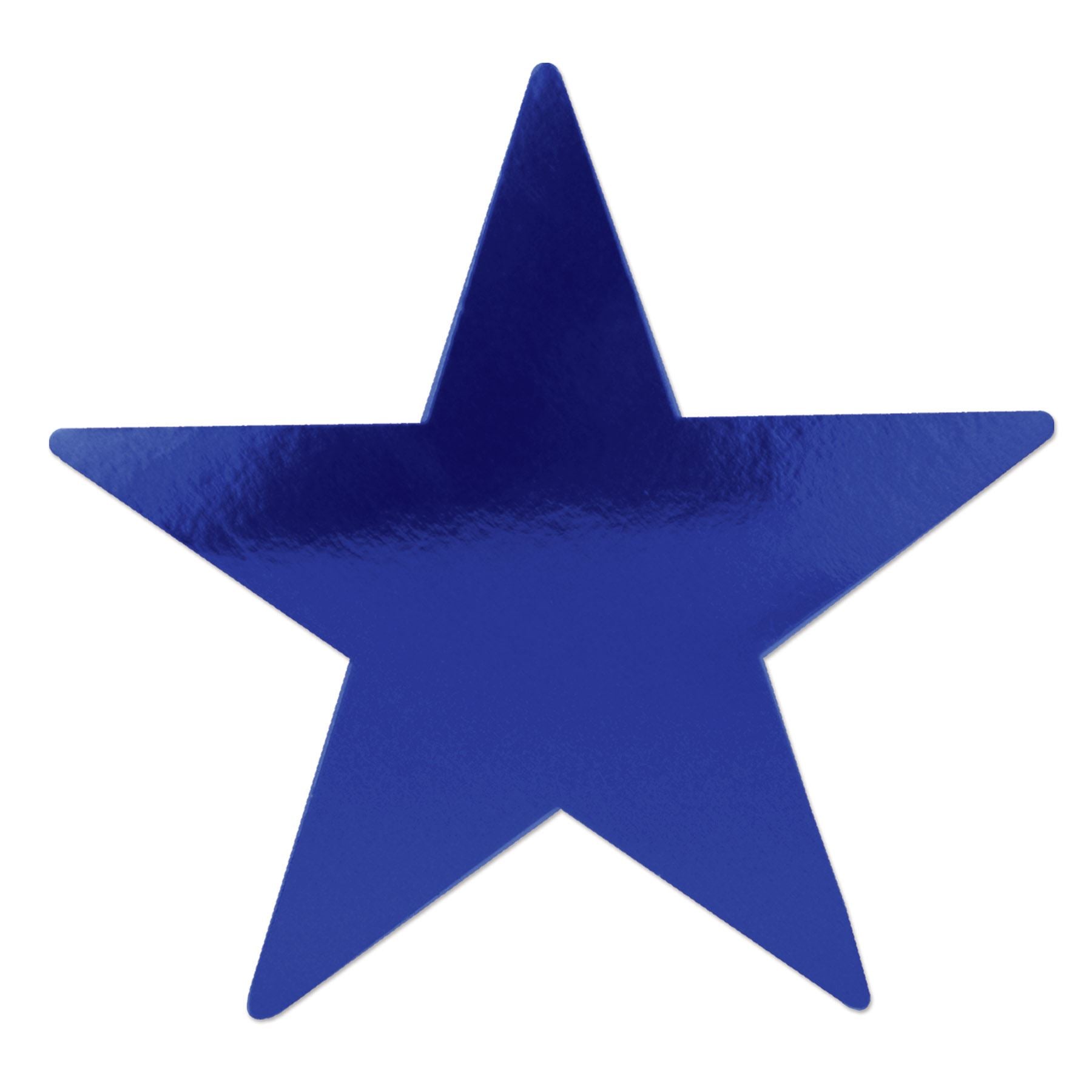 Beistle Blue Foil Star - General Occasion | Party Supply | Decoration