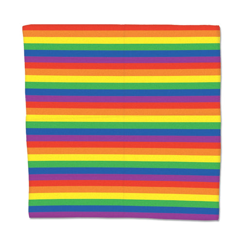 Beistle Rainbow Bandana | Party Supply | Decoration