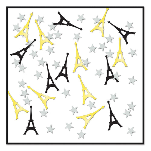 Beistle Eiffel Tower Confetti - French | Party Supply | Decoration