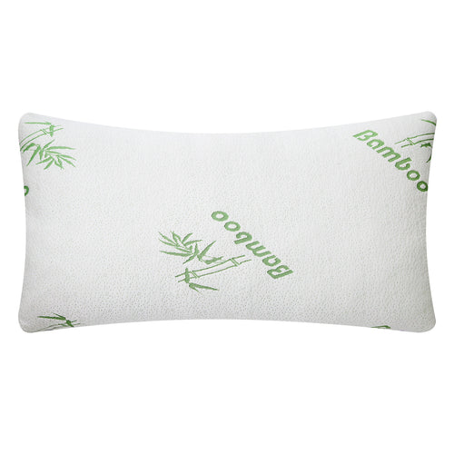 Bamboo Memory Foam Pillow Hypoallergenic Bed Pillow For Head Neck Rest Sleeping