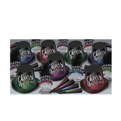 Beistle Cheers To The New Year Asst for 50 - New Years | Party Supply