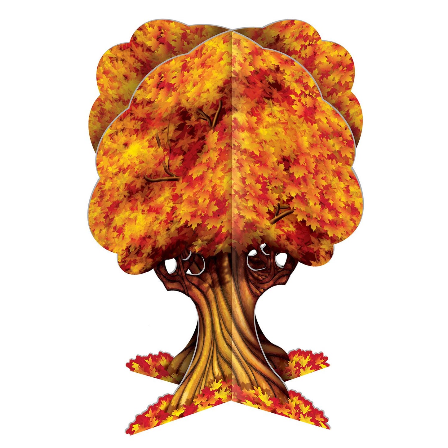 Beistle 3-D Fall Tree Centerpiece - Decoration for Thanksgiving / Fall