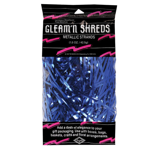 Beistle Blue Gleam N Shreds - Party Supply Decoration for General Occasion