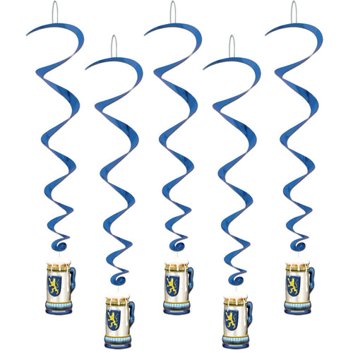 Beistle Oktoberfest Whirls | Party Supply | Decoration