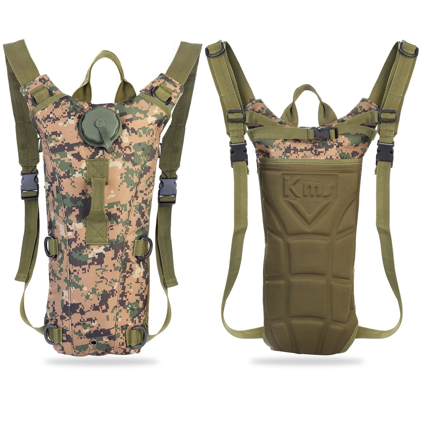 iMounTEK Tactical Hydration Pack 3L Water Bladder Adjustable Water Drink 3808