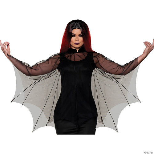 Spider Web Sheer Poncho